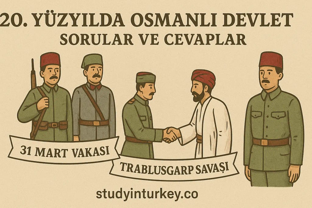 XX. yüzyılda Osmanlı Devleti - Sorular ve Cevaplar